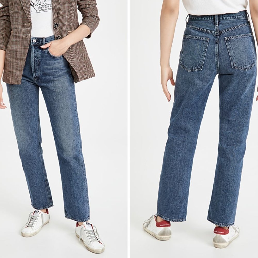 AGOLDE 90s Pinch Waist Jeans in Portrait